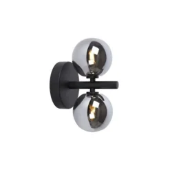 Lucide TYCHO - Wandlamp - 2xG9 - Zwart Hot