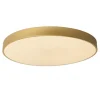 Lucide UNAR Plafonnière-Mat Go.-Ø60-LED Dimb.-60W-2700K