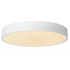 Lucide UNAR Plafonnière-Wit-Ø39,5-LED Dimb.-24W-2700K Clearance