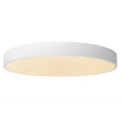 Lucide UNAR Plafonnière-Wit-Ø49,5-LED Dimb.-36W-2700K Hot