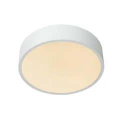 Lucide UNAR Plafonnière-Wit-Ø20-LED Dimb.-12W-2700K Best