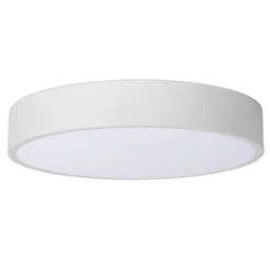 Lucide UNAR Plafonnière-Wit-Ø30-LED Dimb.-18W-2700K New