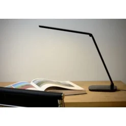 Lucide VARIO LED - Bureaulamp - LED Dimb. - 1x8W 2700K - Zwart