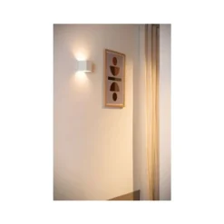 Lucide VERTIGO Wandlamp-Wit-LED Dimb.-6W-2700K-5V-IP54 Sale