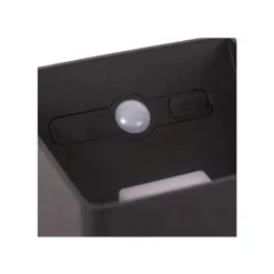 Lucide VERTIGO Wandlamp-Zwart-LED Dimb.-6W-2700K-5V-IP54 Outlet