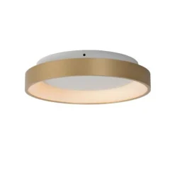Lucide VIDAL - Plafonnière - Ø 28 cm - LED Dimb. - 1x21W 2700K - Mat Goud / Messing Clearance