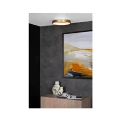 Lucide VIDAL - Plafonnière - Ø 28 cm - LED Dimb. - 1x21W 2700K - Mat Goud / Messing Clearance