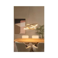 Lucide VIDAL Hanglamp-Mat Go.-Ø78-LED Dimb.-92W-2700K Hot