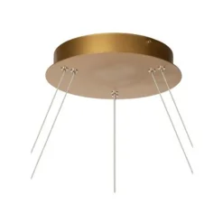 Lucide VIDAL Hanglamp-Mat Go.-Ø78-LED Dimb.-92W-2700K Hot