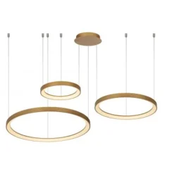 Lucide VIDAL Hanglamp-Mat Go.-Ø78-LED Dimb.-120W-2700K