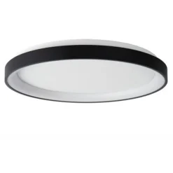 Lucide VIDAL Plafonnière-Zwart-Ø48-LED Dimb.-38W-2700K Online