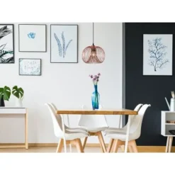 Lucide VINTI - Hanglamp - Ø 30 cm - 1xE27 - Koper Best