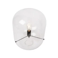 Lucide VITRO Tafellamp-Transp.-Ø35-1xE27-60W-Glas Online
