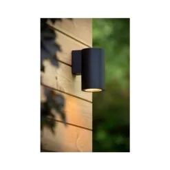 Lucide VOLANTIS Wandspot Buiten-Zwart-1xE27-40W-IP54 Discount