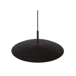 Lucide VULCAN Hanglamp-Zwart-Ø47-LED Dimb.-9W-3000K-Staal Outlet
