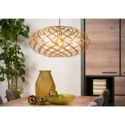 Lucide WOLFRAM - Hanglamp - Ø 65 cm - 1xE27 - Mat Goud / Messing Discount