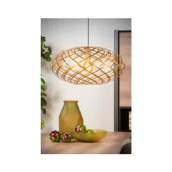 Lucide WOLFRAM - Hanglamp - Ø 65 cm - 1xE27 - Mat Goud / Messing Discount