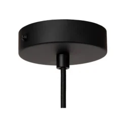 Lucide WOOLLY Hanglamp-Groen-Ø28-1xE27-60W-Katoen Hot