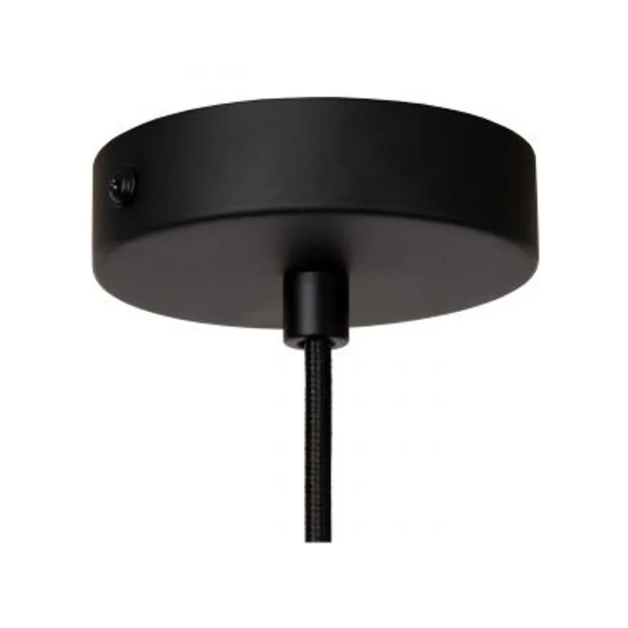 Lucide WOOLLY Hanglamp-Groen-Ø28-1xE27-60W-Katoen Hot