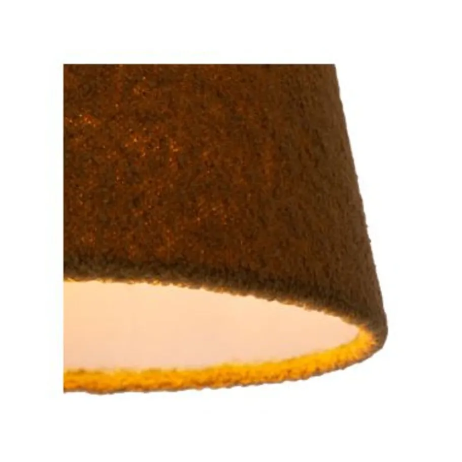 Lucide WOOLLY Hanglamp-Groen-Ø28-1xE27-60W-Katoen Hot