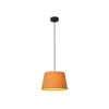 Lucide WOOLLY Hanglamp-Okerge.-Ø28-1xE27-60W-Katoen Best