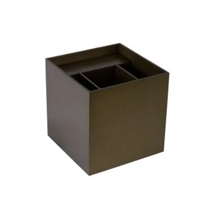 Lucide XIO - Wandlamp - LED Dimb. - G9 - 1x4W 2700K - Koffie