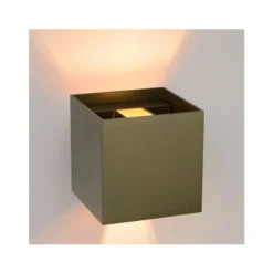 Lucide XIO - Wandlamp - LED Dimb. - G9 - 1x4W 2700K - Koffie
