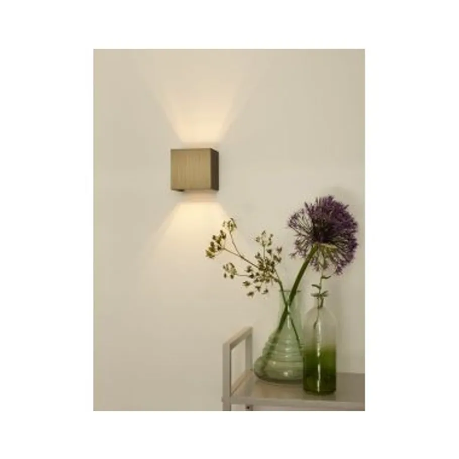 Lucide XIO - Wandlamp - LED Dimb. - G9 - 1x4W 2700K - Koffie