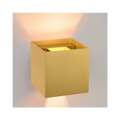 Lucide XIO Wandlicht Vierkant G9/3.5W 350LM 2700K Mat gou Online