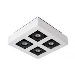 Lucide XIRAX Plafondlicht 4xGU10/5W LED DTW Wit Sale