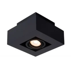 Lucide XIRAX Plafondlicht 1xGU10/5W LED DTW Zwart Hot