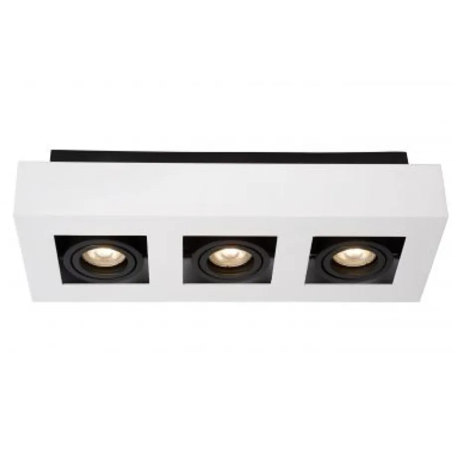 Lucide XIRAX Plafondlicht 3xGU10/5W LED DTW Wit Best