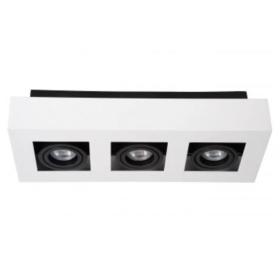 Lucide XIRAX Plafondlicht 3xGU10/5W LED DTW Wit Best