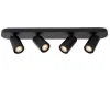 Lucide XYRUS Spot 4xGU10/5W incl.DTW L60 W9 H12.5cm Zwart Best