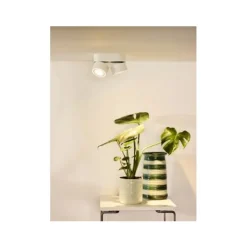 Lucide YUMIKO - Plafondspot - Ø 7,8 cm - LED Dimb. - 2x10W 2700K - Wit Online