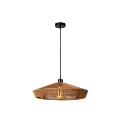 Lucide YUNKAI Hanglamp-Nature.-Ø50-1xE27-60W-Papier Sale