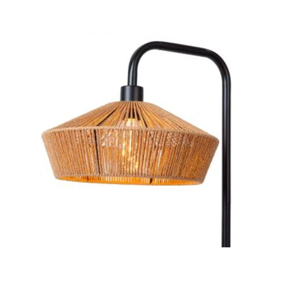 Lucide YUNKAI Vloerlamp-Nature.-Ø40-1xE27-60W-Papier Best