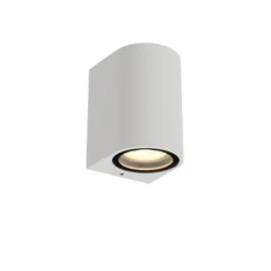 Lucide ZARO - Wandspot Buiten - 1xGU10 - IP44 - Wit Online