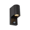Lucide ZARO IR Wandspot Buiten-Zwart-1xGU10-7W-IP65 Clearance