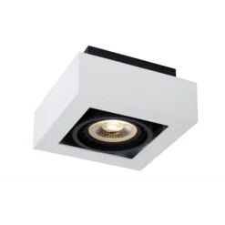 Lucide ZEFIX Plafondspot 1x Gu10/12W DTW Wit New