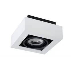 Lucide ZEFIX Plafondspot 1x Gu10/12W DTW Wit New