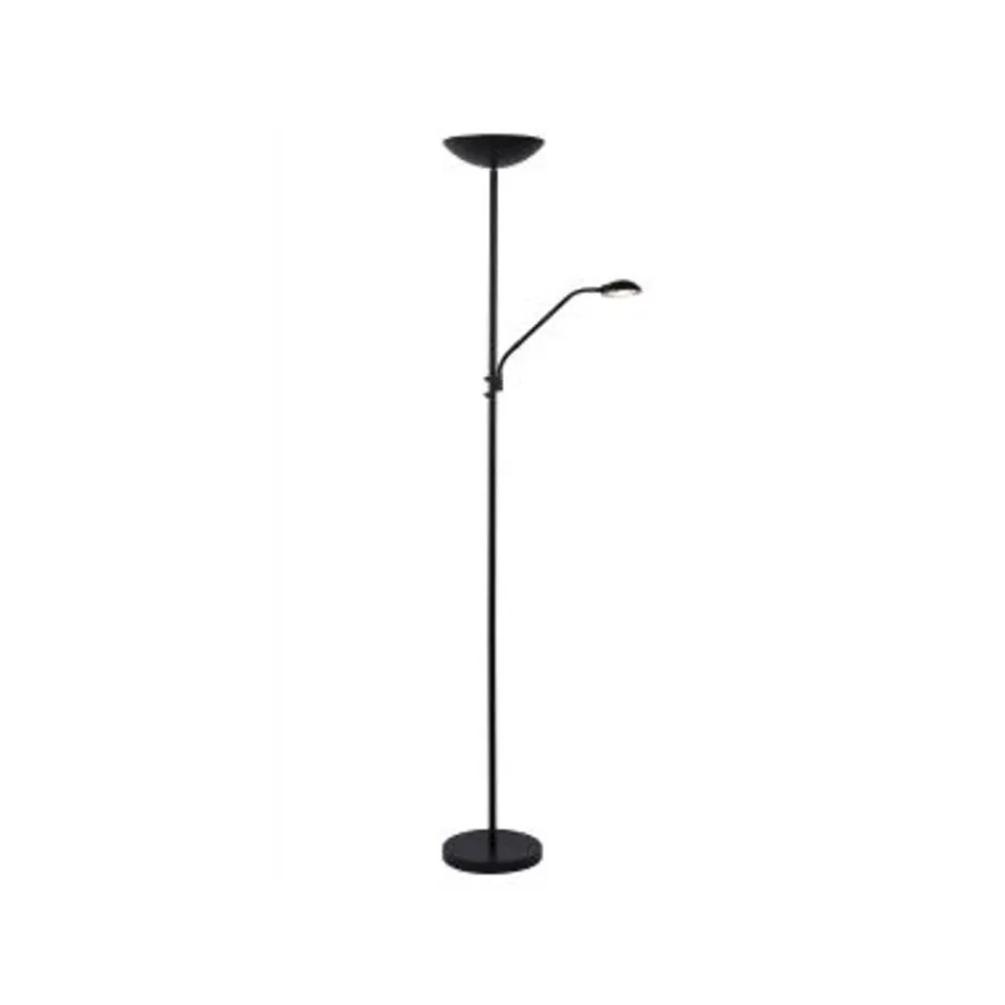 Lucide ZENITH - Leeslamp - Ø 25,4 cm - LED Dimb. - 3000K - Zwart Clearance
