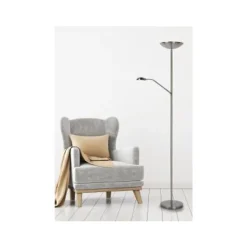 Lucide ZENITH - Leeslamp - Ø 25,4 cm - LED Dimb. - 3000K - Mat chroom Sale