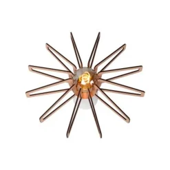 Lucide ZIDANE - Plafonnière - Ø 45 cm - 1xE27 - Wit Hot