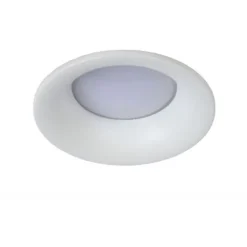 Lucide ZIVA Inbouwspot Rond GU10/5W IP44 Ø8.5cm Wit Online