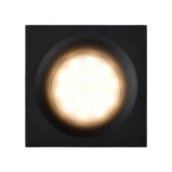 Lucide ZIVA Inbouwspot Vierkant GU10/5W IP44 Ø8.5cm Zwa Best