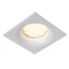 Lucide ZIVA Inbouwspot Vierkant GU10/5W IP44 Wit Online