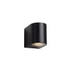 Lucide ZORA-LED - Wandspot Buiten - LED Dimb. - GU10 - 1x5W 3000K - IP44 - Zwart Outlet