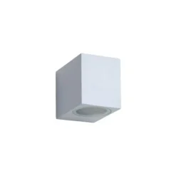 Lucide ZORA-LED - Wandspot Buiten - LED Dimb. - GU10 - 1x5W 3000K - IP44 - Wit Discount