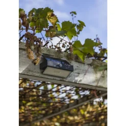 Lutec ARROW Solar wandlamp Donkergrijs LED 2,3W Best